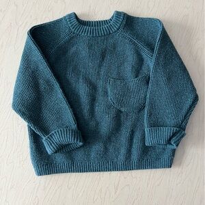 Green Zara Knit Sweater 12-18 Months